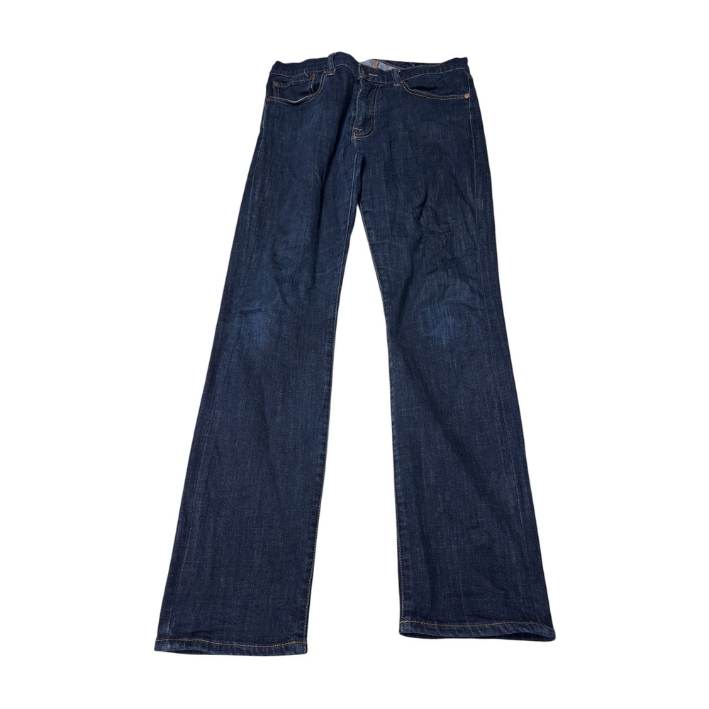 Lucky Brand‎ 121 Slim Jeans Mens 31x32 Dark Wash Blue Denim 7MP10062